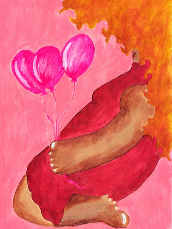 PEQUENA GRANDE COR ROSA