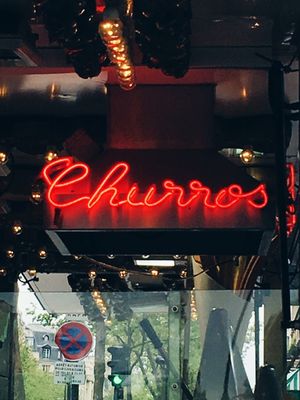 CHURROS EM VERMELHO