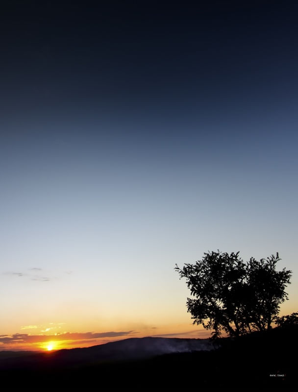 PÔR DO SOL EM DEGRADÊ