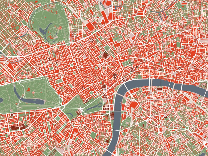 LONDRES MAPA CLASSICO