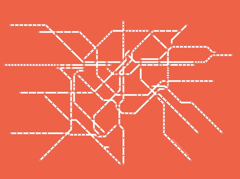 UNDERLINES TANGERINE