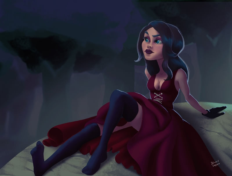 VESTINDO VERMELHO