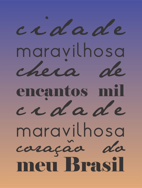 CIDADE MARAVILHOSA BM ARTS