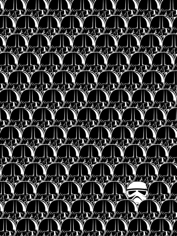 STAR WARS - DARTH VADER AND STORMTROOPER