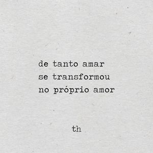 DE TANTO AMAR