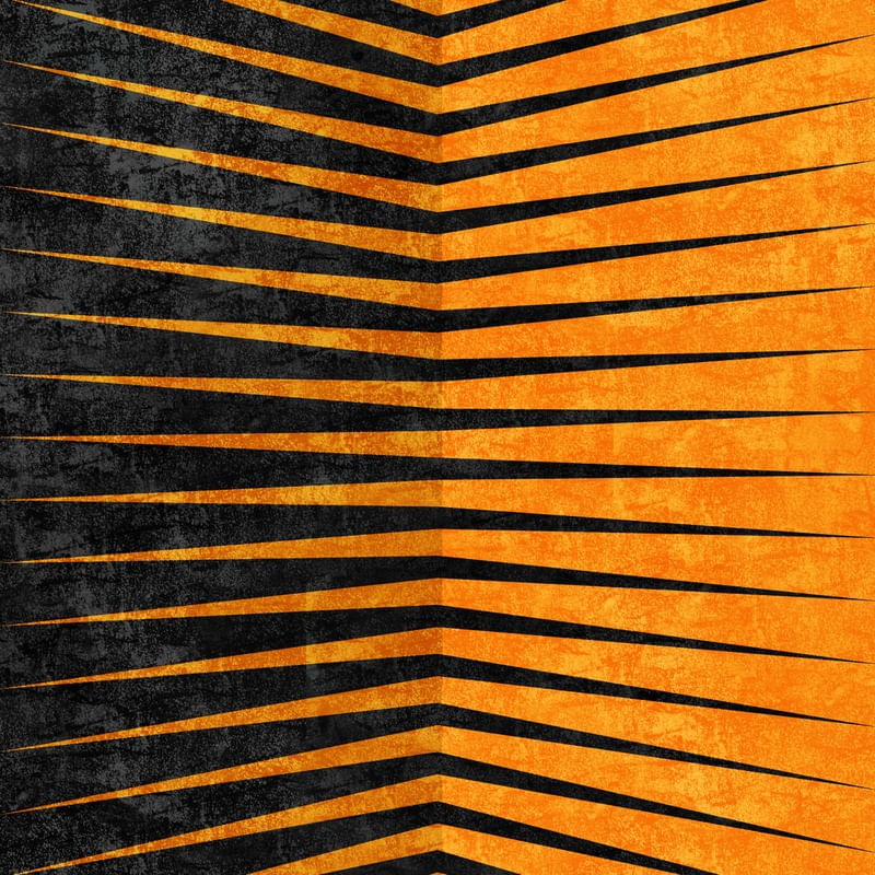 YELLOW / BLACK - GEOMETRIC (Q)