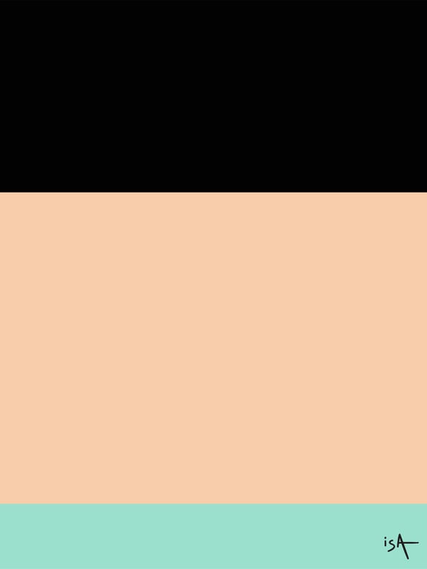 TRIPLO PRETO ROSA E VERDE