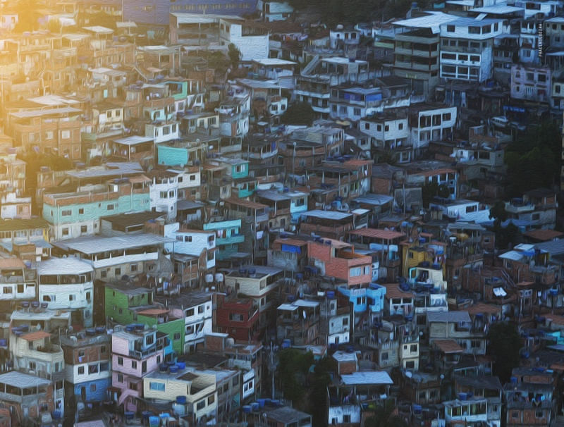 FAVELA - PINTURA DIGITAL