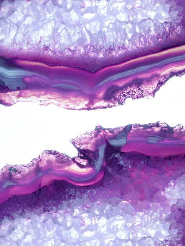 ULTRAVIOLETA ÁGATA DUPLA