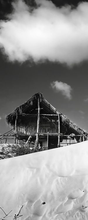CHALÉ PARADISÍACO EM PRETO E BRANCO - FOTO 02 DE 03