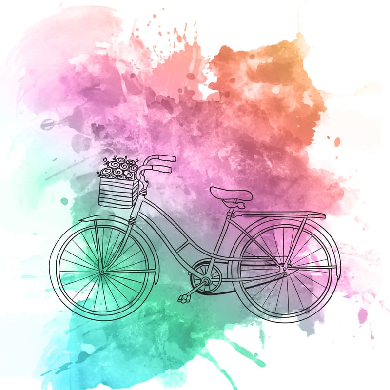 BIKE AQUARELA