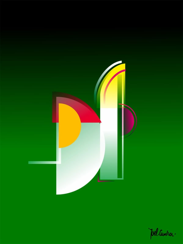 MONOGRAM D F