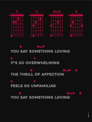 SAY SOMETHING LOVING THE XX