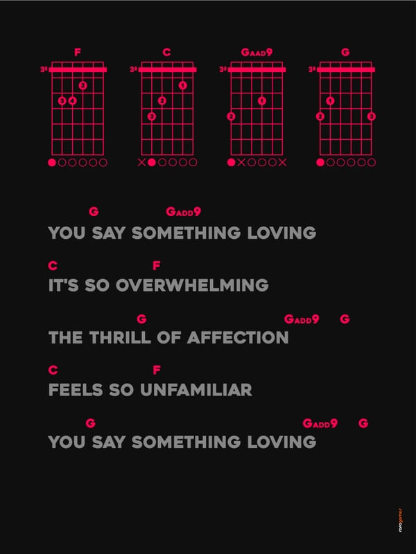 SAY SOMETHING LOVING THE XX