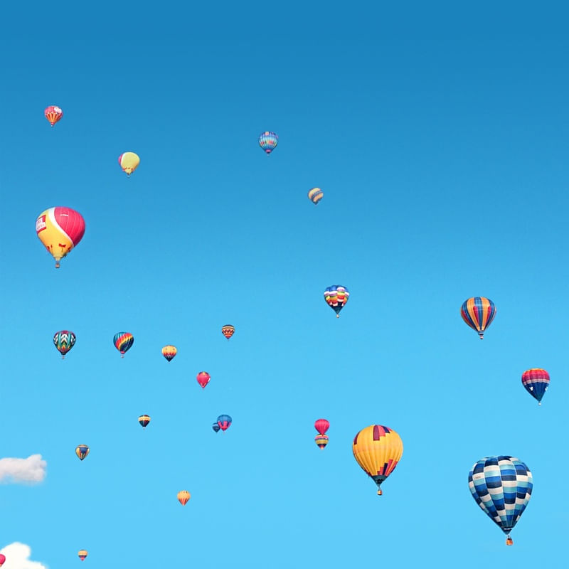 BALOONS IN THE SKY