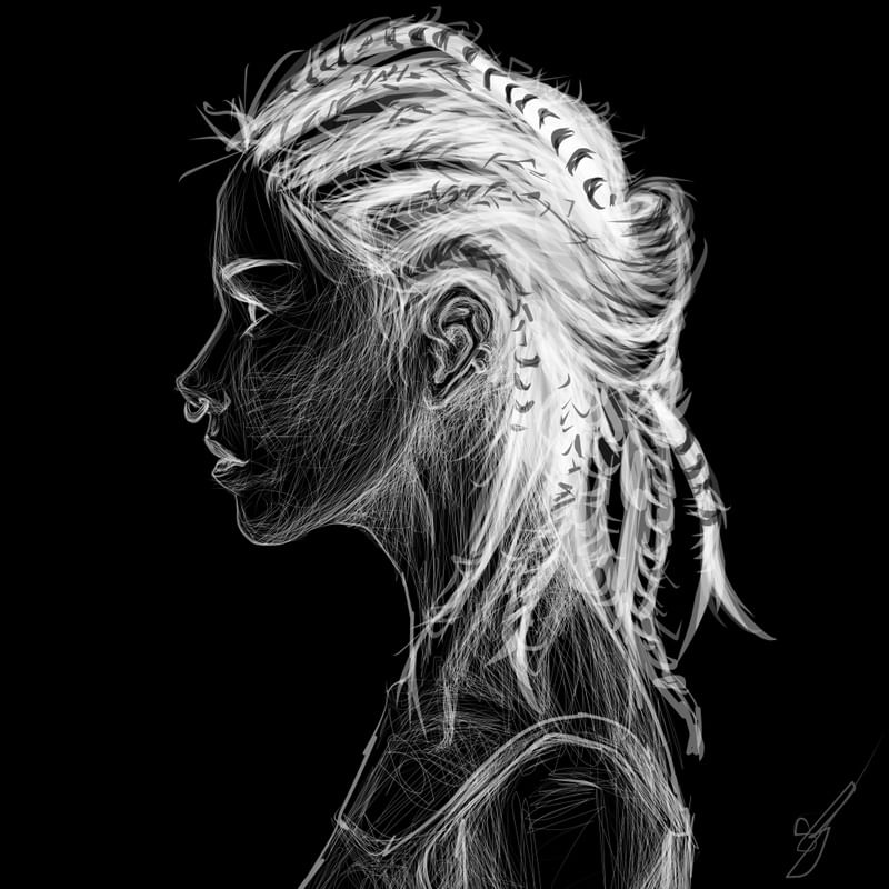 A GAROTA DE DREADS