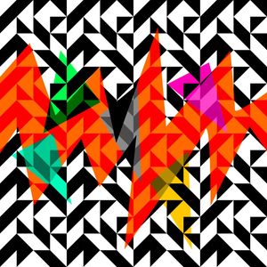 GEOMETRIC COLOR POP TRIANGLES