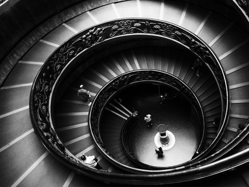 ESCADA HELICOIDAL VATICANO