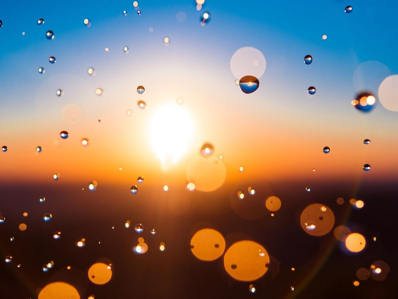 HORIZONTE DO SOL E CHUVA