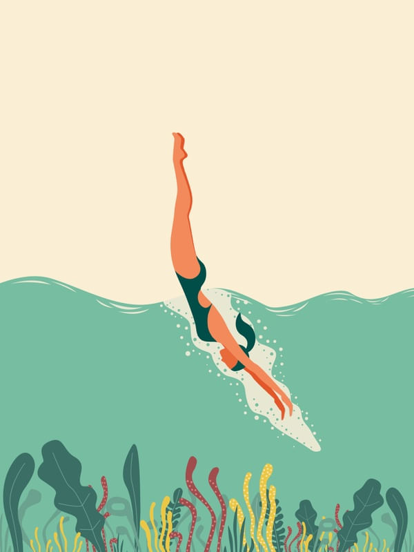 GIRL DIVE 1