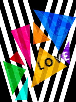 GEOMETRIC LOVE COLORS