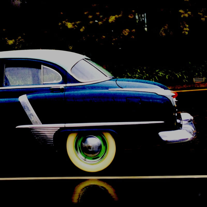 CARRO RETRO AZUL