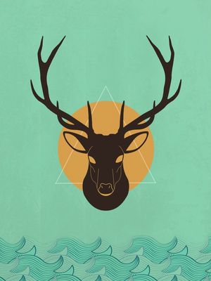 VINTAGE DEER