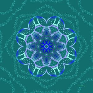 MANDALA DANÇA DE ARABESCOS 1