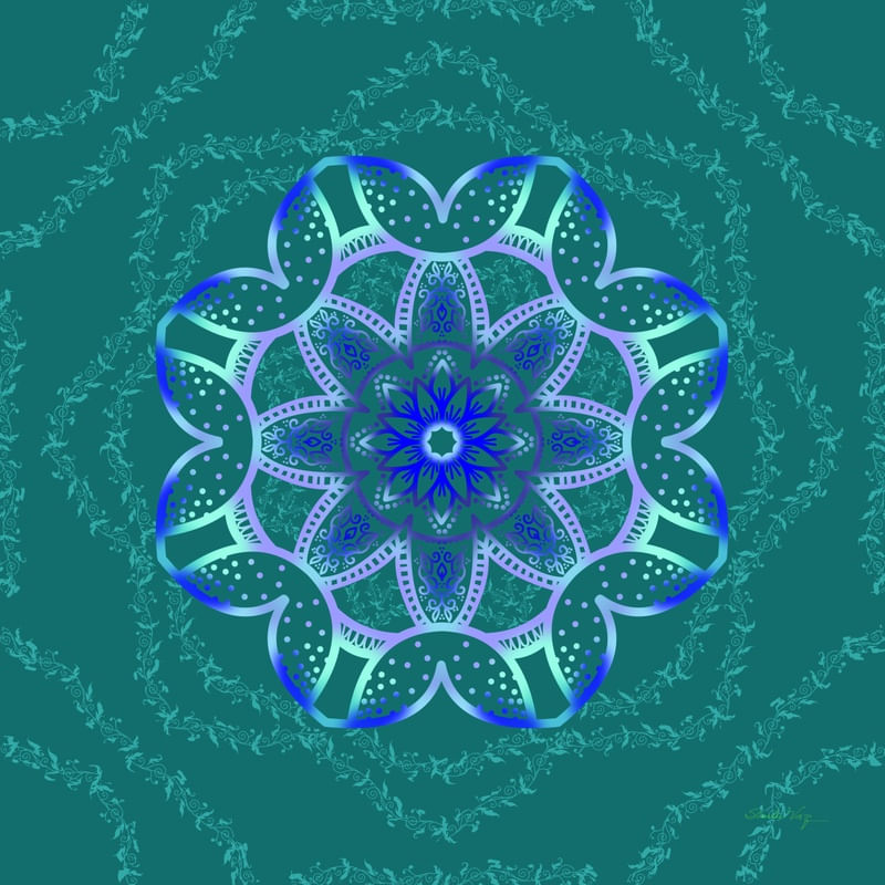 MANDALA DANÇA DE ARABESCOS 1