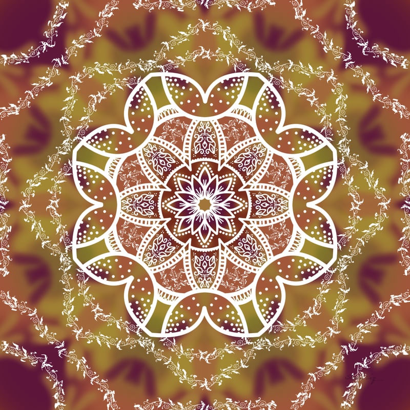 MANDALA DANÇA DE ARABESCOS 2