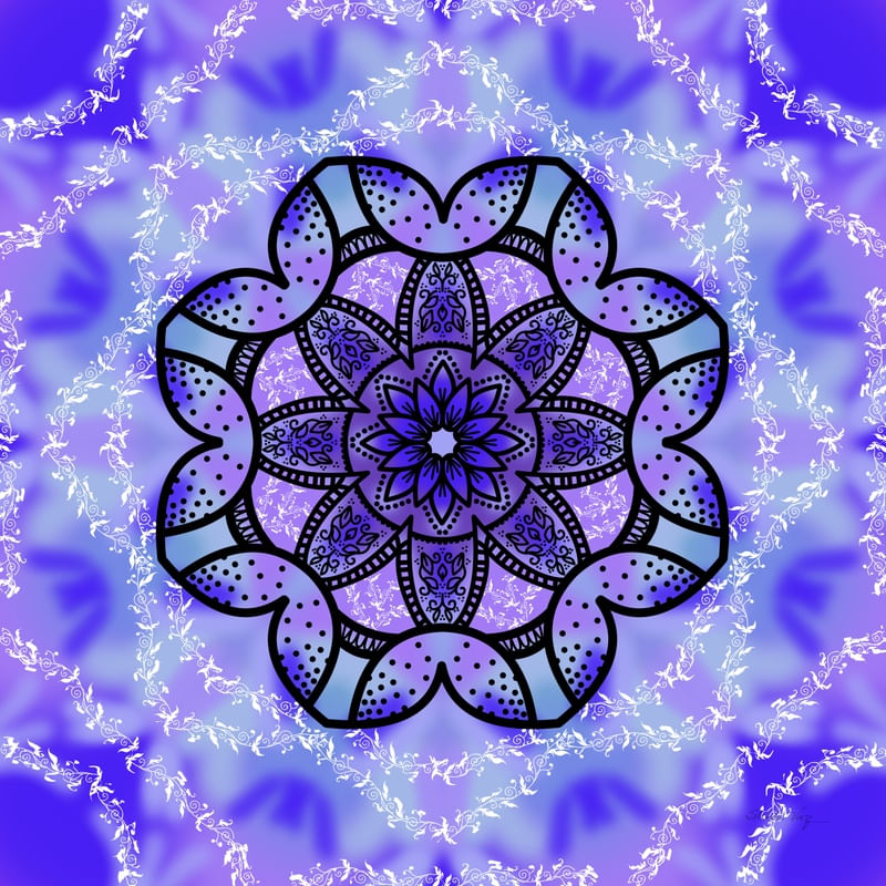 MANDALA DANÇA DE ARABESCOS 3