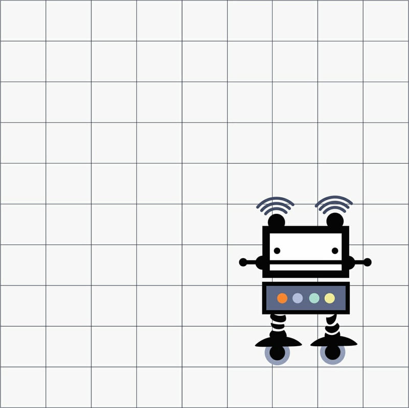 ROBÔ NO QUADRICULADO