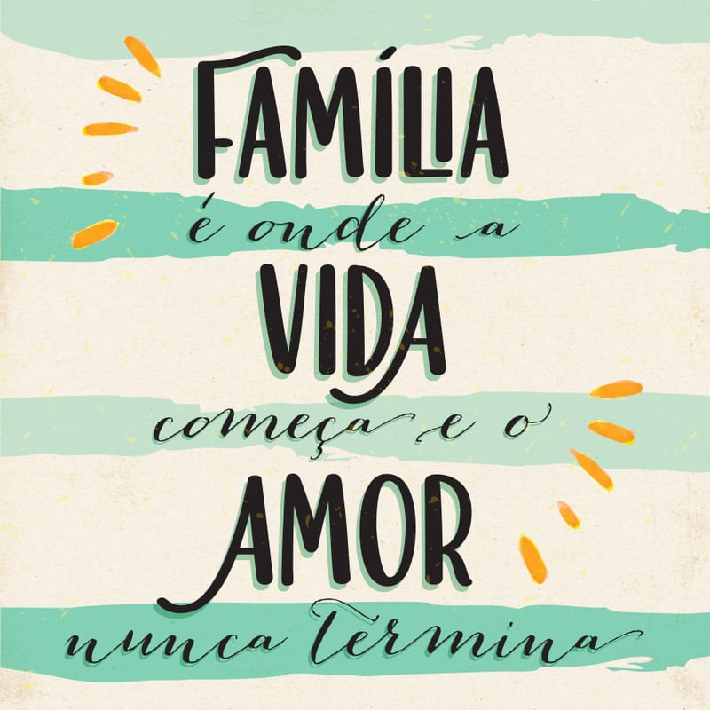 FAMÍLIA VIDA AMOR (QUADRADO)