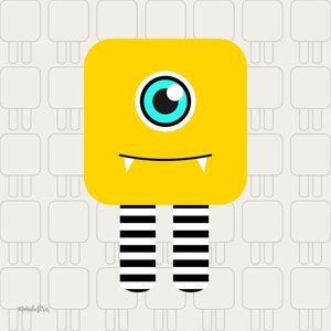 MONSTRINHO AMARELO