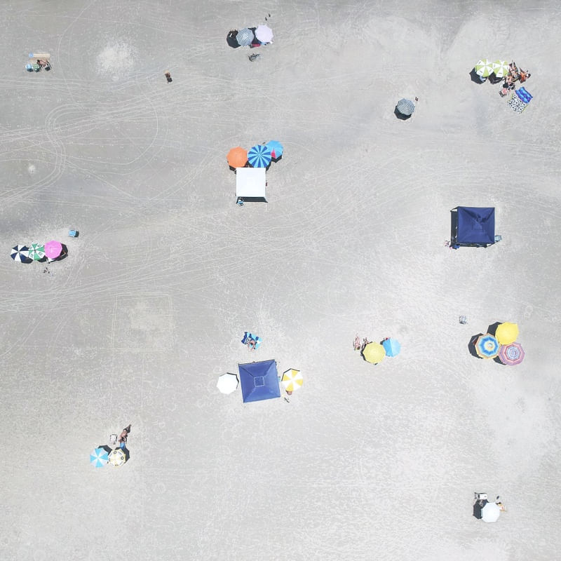 PRAIA - VISTA AÉREA