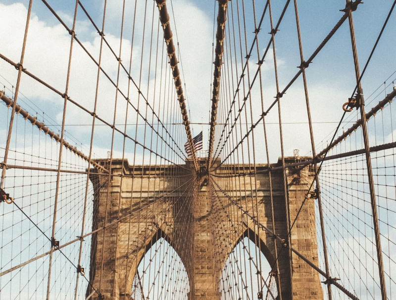 PONTE DO BROOKLYN EM CORES