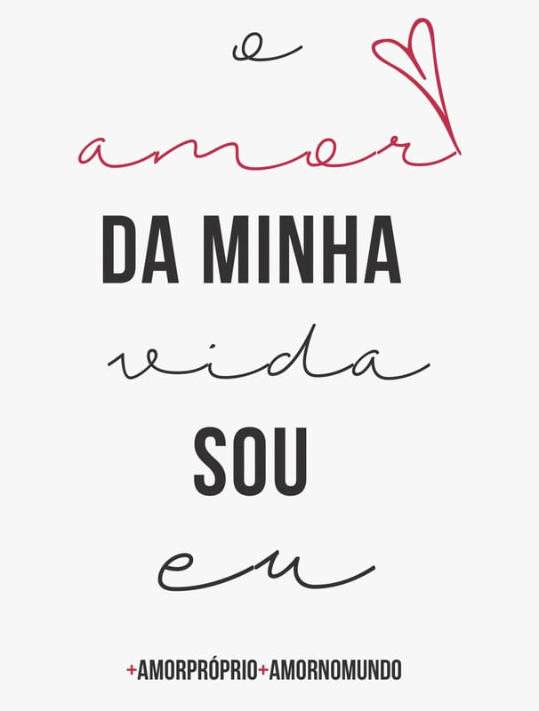 O AMOR DA MINHA VIDA