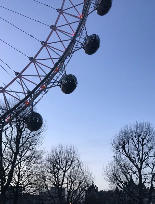 LONDON EYE AND CITY