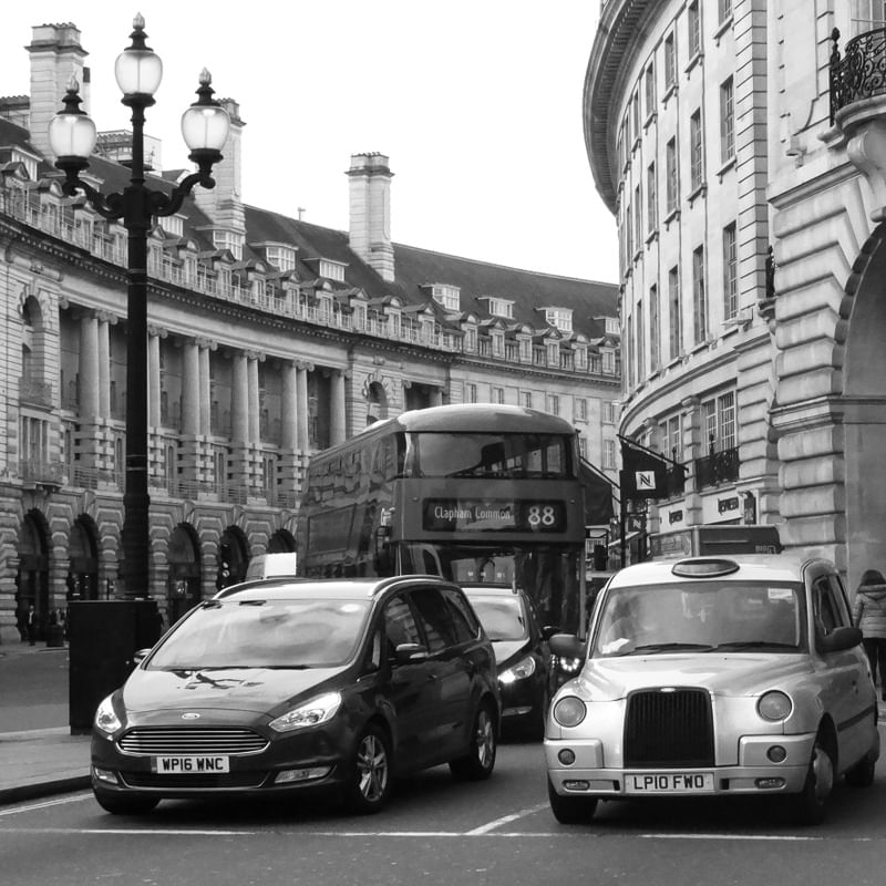 CARS IN LONDON