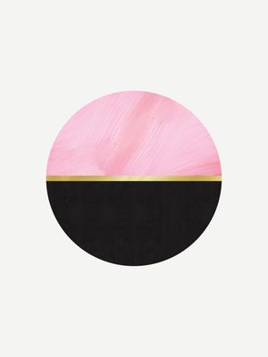 ROSA E DOURADO MINIMALISTA