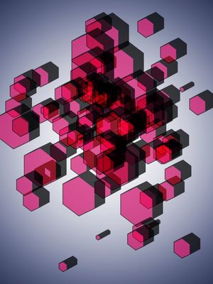 3D HEXAGON BG II