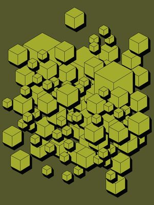 3D FUTURISTIC CUBES II