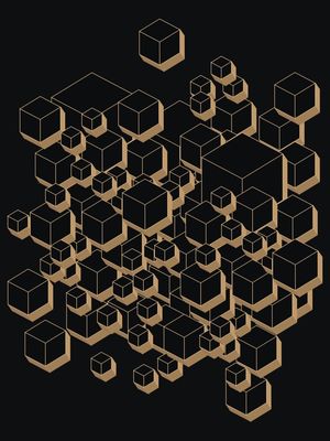 3D FUTURISTIC CUBES III