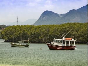 DOIS BARQUINHOS NA LAGOA