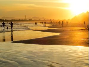 PÔR DO SOL EM RIVIERA