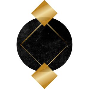 GEOMETRIC-SHAPES PRETO