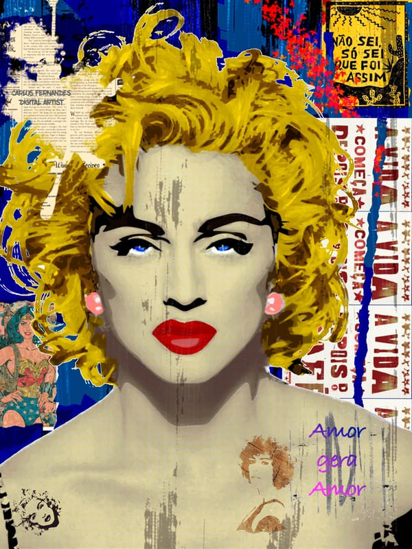 MADONNA BLUE