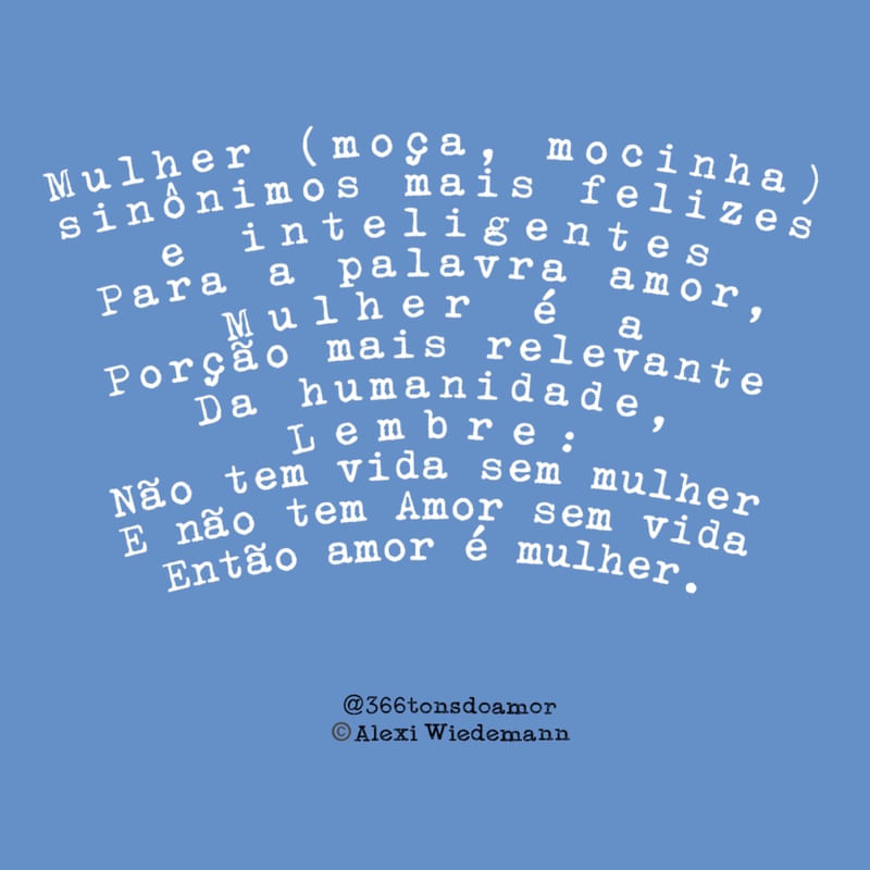 MULHER AMOR