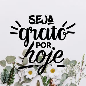 SE GRATO POR HOJE