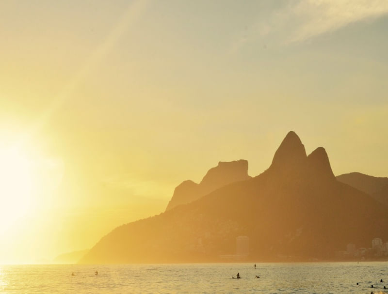 PÔR DO SOL DOIS IRMÃOS